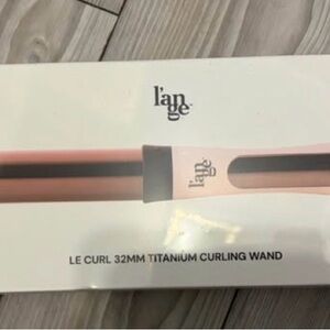 Lange Le Curl 32 MM Titanium Curling Wand in Rose Gold